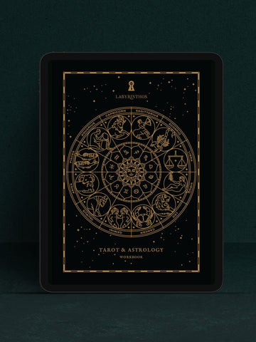 Connect Tarot & Astrology with our Digital Tarot & Astrology Workbook – Labyrinthos
